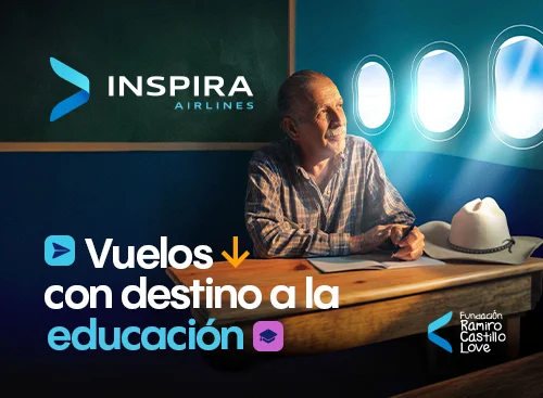 boleto vuelos con destino a la educación